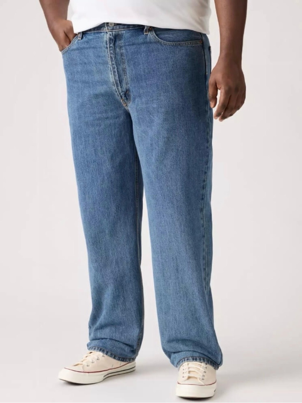 Vintage Levi's 550 Relaxed Fit Tapered Leg Jeans Blue Denim size 40x32